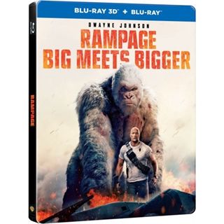 Rampage - Big Meets Bigger - 3D Steelbook Blu-Ray